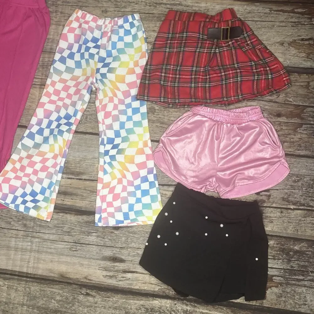 Shein Lot of 5 Girls Pants / Shorts - Shein - Size 4T & 5T